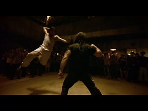 Elbow strikes to beat the Farang | Ong Bak The Muay Thai Warrior 2003 | Slo mo