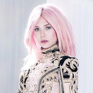 Elizabeth Olsen Covers Bullett Magazine, Looks Lovely With Hot Pink Hair and Lips!