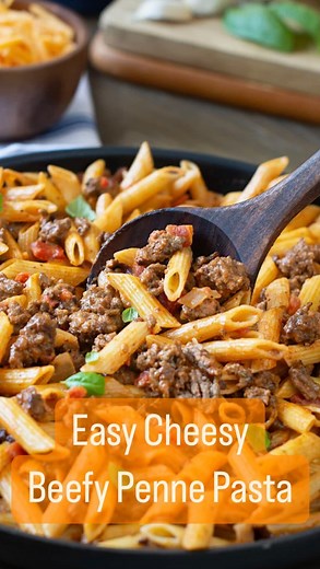 1.2K views · 301 reactions | Move over boring spaghetti dinner! This twist on ground beef pasta is creamy, cheesy, and tomatoey, so when your kids ask for spaghetti for dinner yet again, make this and make everyone  #spaghetti #groundbeef #pastadinner #kidfriendlyfood #easyrecipes #yummy #cheese | Cook the Story | Facebook