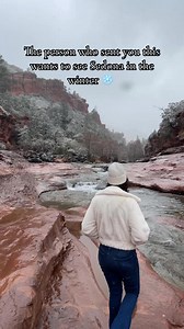 It’s absolutely beautiful… snowdona will always have a place in my heart 💙❄️ #sliderockstatepark #sliderocksedona #sedona #snowdona #arizona #winter #winterwonderland #snow #nature #beauty #hike #travel #wow | Bobbii Jean-McKinley