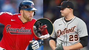 (Video) David Fry Gets SMACKED in the Face by 99 Mph Fastball from Tarik Skubal