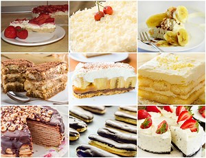 9 rețete de prăjituri fără coacere