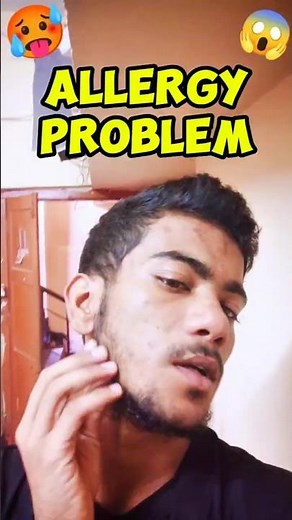 Allergy Problem 🤧🥵 #shorts #vlog #minivlog #isbabro