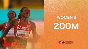 Chrstine Mboma is the world U20 champion. She upgrades her Olympic silver medal to World U20 gold with a stunning Championship record 21.84. | World Athletics