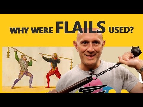 Why were FLAILS used in medieval combat?