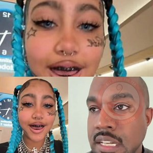 1.9M views · 17K reactions | Kanye West is pissed offafter North West revealed her edgy new look online, blasting Kim Kardashian for letting their 12-year-old “look grown” on social media. Sources say Ye feels Kim is “encouraging the wrong image” while fans are divided over North’s bold transformation  #KanyeWest #KimKardashian #NorthWest | All About The Tea | Facebook