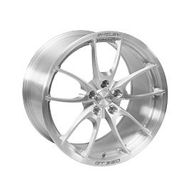 Carroll Shelby Wheel Company CS-21 Forged Wheel 19" Brushed Aluminum With Gloss Clear GT350/GT350R Mustang 2015-2020