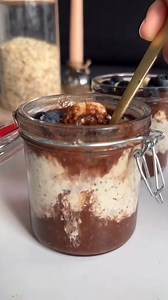 Overnight Oats für 2 Tage 💪🏼 #oats #chiaseeds #mashedbanana #reelsviralシ #fypchallenge | Emmis Rezepte