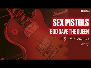 Guitar Lesson: Sex Pistols 'God Save The Queen' -- Part Three -- Pre-chorus (TG214)