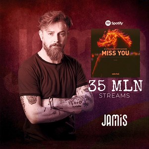 Miss You has reached 35 million listeners on Spotify .. Thanks All Guys.. Peace J | Jamis