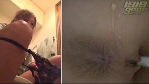 HD toilet spycam closeup