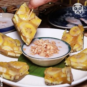 Making delicious foods from bananas Partner: Bếp nhà quê | Bored Panda Art