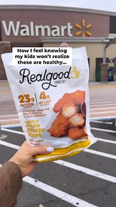 3.1K views · 48 reactions | Who eats more RGF Chicken Strips in your house — the kids or the adults? 樂 Now at ALL Walmarts, along with our Chicken Nuggets & 1g Sugar General Tso’s! #walmartfinds #walmarthaul #chickennuggets #parentingmemes #parentinghacks #chickenstrips #kidfriendlyfood #lowcarbdinner #highproteinmeals #momlife #easydinnerideas #glutenfree #familydinnerideas #glutenfreefood | Real Good Foods | Facebook