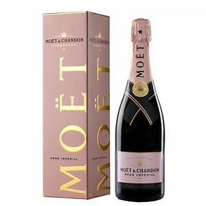 Moët & Chandon Champagner Rose Imperial mit Geschenkpackung für 38,90€ (statt 50€)