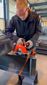 5.5K views · 21 reactions | Meet the King of Metal Cutting! ⚙️ The F-IRON CUT 57 AS takes on round profiles, square tubes, grids, and even thick steel plates with unmatched precision.  This powerful cordless metal circular saw gets the job done with ease. #madeformetal | Fein | Facebook