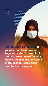 34 reactions | Meet Fatima Zahra Lemaallem from Timimoun, Algeria....
