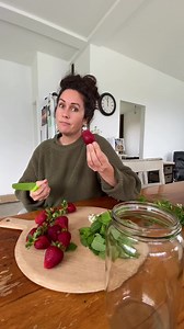 772K views · 10K reactions | Strawberry & lemon balm oxymel. Can’t wait to try this one! #herbalmedicine #oxymel #strawberries #lemonbalm #gardeninglife #offgridliving #newzealand | Fruits & Roots | Facebook