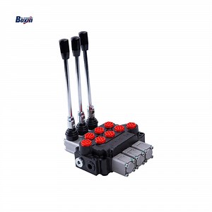 [Hot Item] 3 Spool Hydraulic Directional Control Valve Types Solenoid Operated with Float
