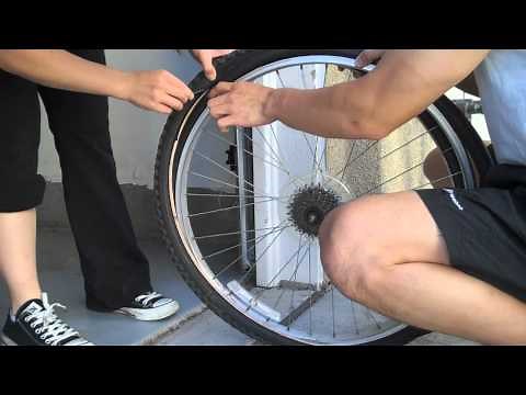 Tutorial: How to change a flat bike tire