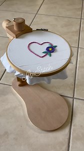 27K views · 567 reactions | Embroidery hoop Stand https://amzn.to/43xRMDO | ABI Stitch | Facebook