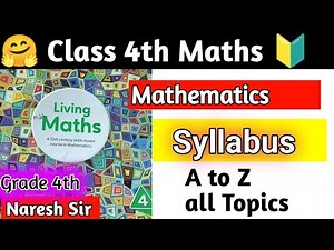 Class 4th Maths Syllabus| leaving Maths Class 4|Harsh Public School Class 4th Maths| By Naresh Sir