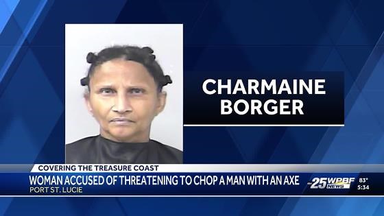 'Get my axe and chop you': Florida woman threatens cable employee