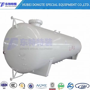 [Hot Item] 10m3 50cbm Horizontal 50 Ton Liquid Gas Aboveground Tanker LPG Propane Storage Tank