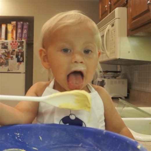 15K views · 261 reactions | 2-year-old boy bakes his very first cake  | MetDaan Cakes | Facebook