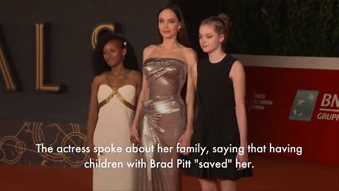 WATCH: Angelina Jolie Opens Up About Children \u0026 Personal Transition