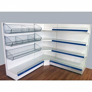 [Hot Item] Commercial Super Gondola Shelving Supermarket Shelf Grocery Shelf