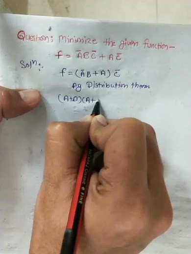 Boolean Algebra Minimization Practice-04