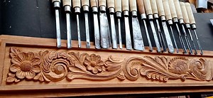 How to use wood carving chisels | UP wood art