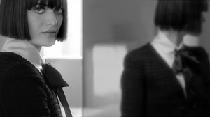 My BOY•FRIEND makes me feel beautiful When tweed meets black steel. See the new collection on chanel.com/-BOY.FRIENDtweedblack | CHANEL