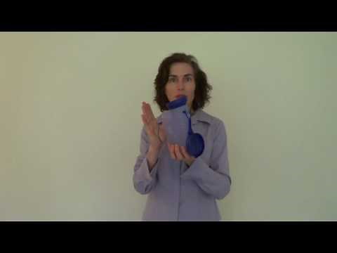 How to use the AquaEve female urinal