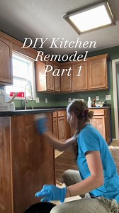 15K views · 122 reactions | DIY kitchen remodel (part 1) i finished the first layer of the white wash paint! #diy #kitchen #remodel | Lily b Coco - Silly Miss Lily From Paisley's Corner | Facebook