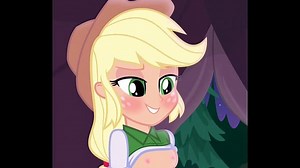 1926371 – Applejack Equestria Girls Friendship is Magic My Tiny Pony Spectre-z Animatedjpeg