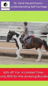 Self Carriage - NOT about Head and Neck Position 😥Using draw reins, martingales and other gadgets to control head and neck position still seems to be a training approach that persists, sadly, to the detriment of horses. 🎓🐴Understanding the role of the head in neck IN RELATION to the rest of the body is an elemental part of understanding self carriage and how it comes from the body - NOT the head an neck. ❗The head and neck position is a guide to help you recognize when and how your horse is o