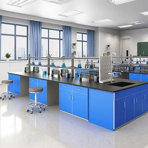 [Hot Item] Chemical Resistant HPL School Laboratory Furniture Workbench Lab Table for School
