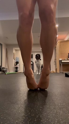 Toe Extensor Stretch - are you doing it?! I learned about this position and its importance (especially with regard to plantar fasciitis) from Dr. Ray McClanahan. At first when I tried it my foot would cramp like crazy - now it just feels beautiful and I do it all the time. Toe spring in our shoes (and heel lift!) can cause a shortening of the muscles on the top of the foot and an overstretching of the bottom of the foot. This stretch helps balance this. Here is a list of reasons why someone migh