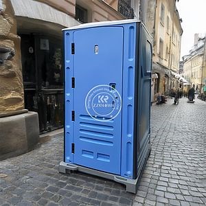 [Hot Item] Public Camping Outdoor Porta Potty Plastic Portable Toilets Portable Toilet Shower Movable Washroom