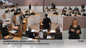 Klare Haltung zur Kassenreform: Die Versicherungsbeiträge müssen im Land bleiben, Finger weg von den Vorarlberger Rücklagen und Schluss mit dem stopfen von Kassendefiziten in Wien mit unserem Geld! | Markus Wallner