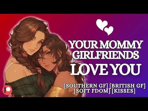 Two Mommies Love You So Much [FF4A] Whispers | Kissing | Soft FDom | ASMR GF Roleplay
