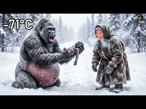 Widow vs. -71°C Blizzard: Rescuing a Dying Pregnant Beast in the Taiga | Life in Yakutia