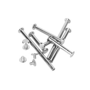 [Hot Item] Office Supply Steel Book Binding Post Flat Head Chicago Screw