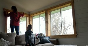 Barra de cortina DIY | Extra grande y a prueba de niños