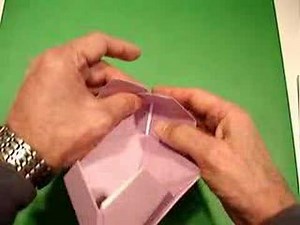 Part 4 of 4 - How to fold - Origami Pop-Up Box