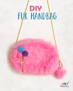 DIY Fur Handbag | Handbag Ideas | Women Handbag Hi, Here is a wonderful handbag craft made out of fur, which you can easily try it out in your home and gift it to your loved ones. do not forget to like and share this video!! #handbag #womenhandbag #furbag Materials Required: -Fur -Chain -Zipper -Jump Rings -Scissors -Pom Pom Ball -Needle -Thread -Key Chain -Nose Plier Our Social Media: Watch more: http://www.21frames.in/artalltheway Follow us on Instagram: https://www.instagram.com/ventunoart Fo