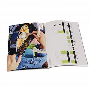 [Hot Item] High Quality Cheap Sample Fabric Catalogue Book Brochure Printing