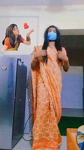 Wearing my old saree  | Surendra Yadav | Facebook