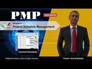 6.6 Control Schedule | PMBOK6 | PMP® Training | PMP® Certification